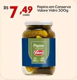 Supper Rissul Pepino em Conserva Valore Vidro oferta