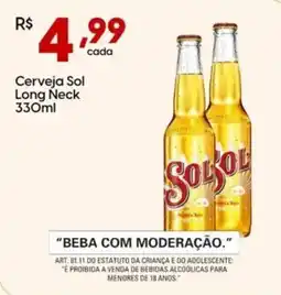 Supper Rissul Cerveja Sol Long Neck oferta