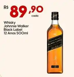 Supper Rissul Whisky Johnnie Walker Black Label 12 Anos oferta