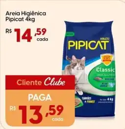 Supper Rissul Areia Higiênica Pipicat oferta