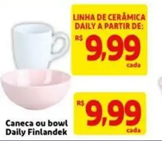 Extra Caneca ou bowl Daily Finlandek oferta
