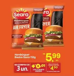 Fort Atacadista Hambúrguer Bovino Seara oferta
