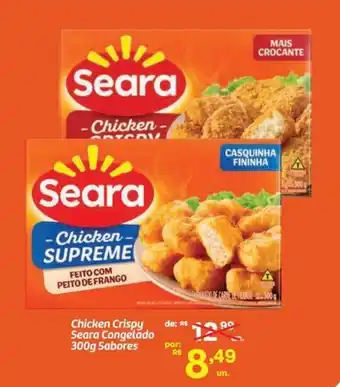 Chicken Crispy Seara Congelado Sabores