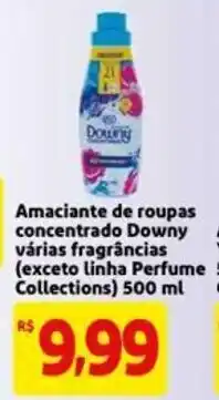 Amaciante de roupas Concentrado Downy varias fragrancias 500ml