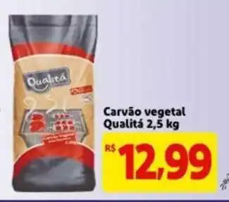 Extra Carvao vegetal Qualita 2.5kg oferta