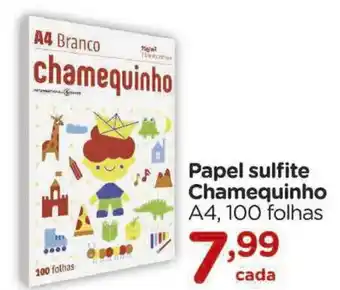 Papel sulfite Chamequinho