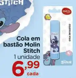 Carrefour Cola em bastão Molin Stitch oferta