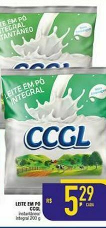 Mercantil Rodrigues Leite em pó ccgl oferta