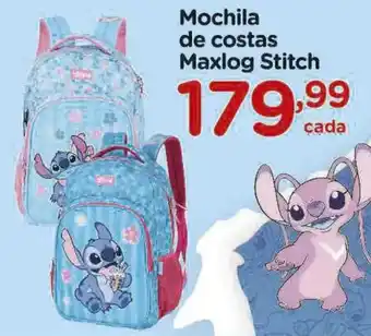 Mochila de costas Maxlog Stitch