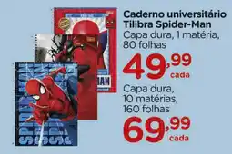 Carrefour Caderno universitário Tilibra Spider-Man oferta