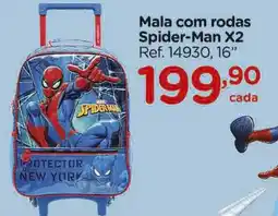 Carrefour Mala com rodas Spider-Man X2 oferta