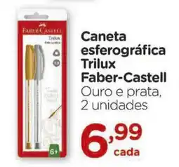 Carrefour Caneta esferográfica Trilux Faber-Castell oferta