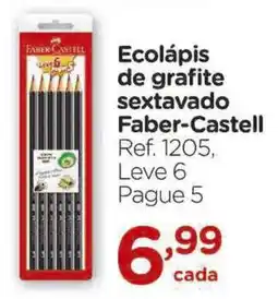 Carrefour Ecolápis de grafite sextavado Faber-Castell oferta