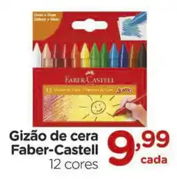 Carrefour Gizão de cera Faber-Castell oferta