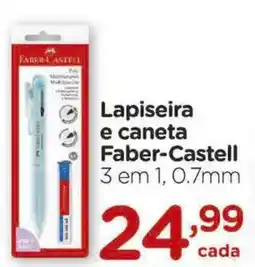 Carrefour Lapiseira e caneta Faber-Castell oferta
