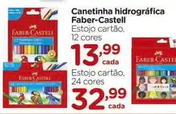 Carrefour Canetinha hidrográfica Faber-Castell oferta