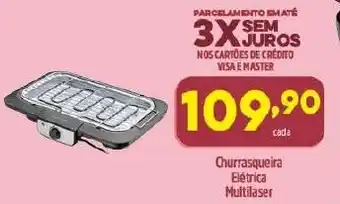 Churrasqueira Eletrica Multilaser