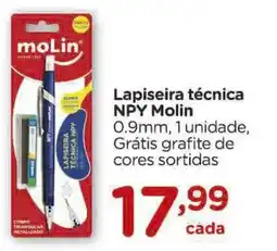 Carrefour Lapiseira técnica NPY Molin oferta