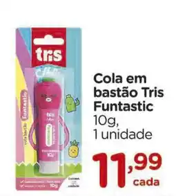 Carrefour Cola em bastão Tris Funtastic oferta
