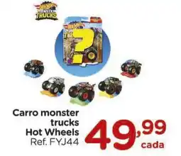 Carrefour Carro monster trucks Hot Wheels oferta