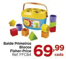 Carrefour Balde Primeiros Blocos Fisher-Price oferta