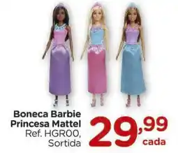 Carrefour Boneca Barbie Princesa Mattel oferta