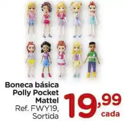 Carrefour Boneca básica Polly Pocket Mattel oferta