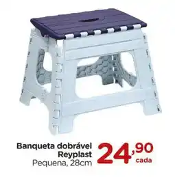 Carrefour Banqueta dobrável Reyplast oferta
