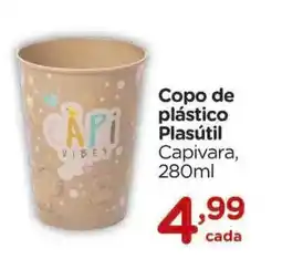 Carrefour Copo de plástico Plasútil Capivara, oferta
