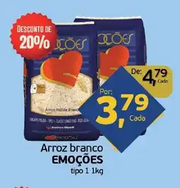 Cometa Supermercados Arroz branco EMOÇÕES tipo 1 oferta