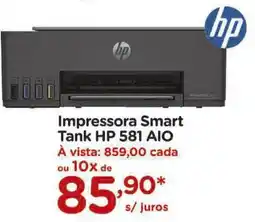 Carrefour Impressora Smart Tank HP 581 AIO oferta