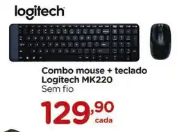 Carrefour Combo mouse + teclado Logitech MK220 oferta