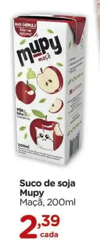 Carrefour Suco de soja Maçã, oferta