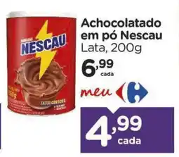 Carrefour Achocolatado em pó Nescau Lata, oferta
