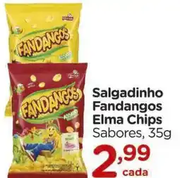Carrefour Salgadinhos Fandangos Elma Chips Sabores, oferta