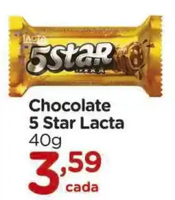 Carrefour Chocolate 5 Star Lacta oferta