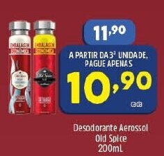 Desodorante Aerossol Old Spice 200ml