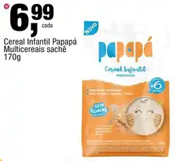 Frangolândia Cereal Infantil Papapá Multicereais sachê oferta