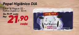 Dia Papel Higiênico DIA oferta