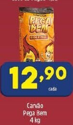 Carvao Pega Bem 4kg
