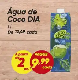 Dia Água de Coco DIA oferta