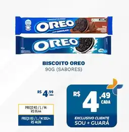 Supermercado Guará Biscoito oreo (sabores) oferta