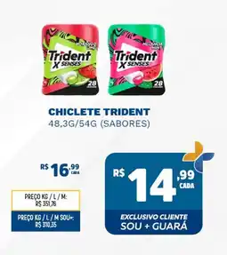 Supermercado Guará Chiclete trident oferta