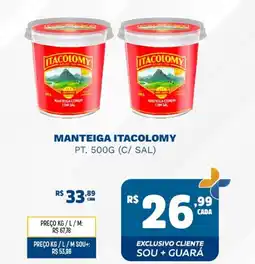 Supermercado Guará Manteiga itacolomy pt. (c/ sal) oferta