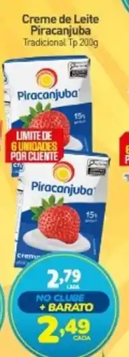 Rede Bom Lugar Creme de Leite Piracanjuba Tradicional Tp oferta
