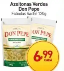 Rede Bom Lugar Azeitonas Verdes Don Pepe Fatiadas Saché oferta