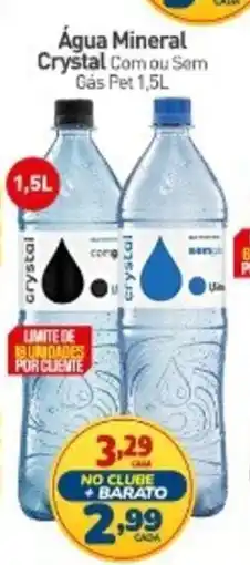 Rede Bom Lugar Água Mineral Crystal Com ou Sem oferta