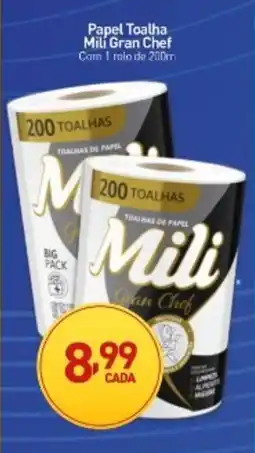 Rede Bom Lugar Papel Toalha Milí Gran Chef oferta