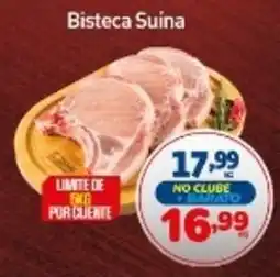 Rede Bom Lugar Bisteca Suína oferta