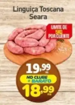 Rede Bom Lugar Linguiça Toscana Seara oferta